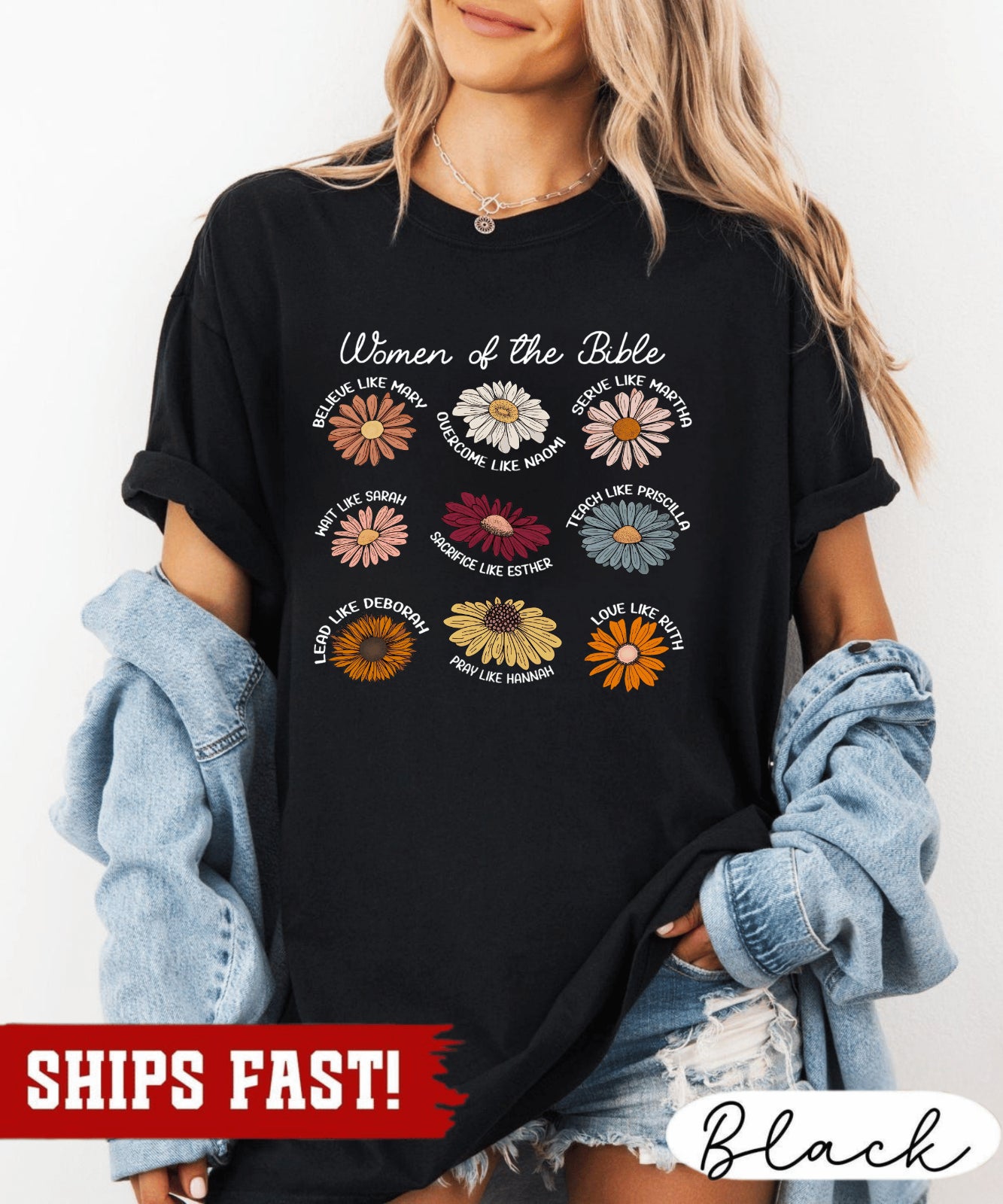 Religious Woman of the Bible Shirt, Bible Women T-Shirt, Bible Shirt, Comfort Co