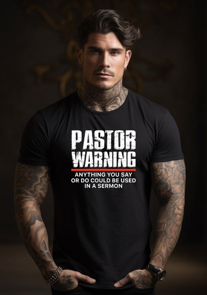 Pastor T-Shirt, Pastor Humor T Shirt, Church Shirt, Pastor Gift, Pastor