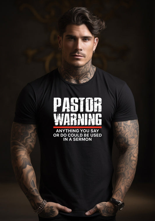 Pastor T-Shirt, Pastor Humor T Shirt, Church Shirt, Pastor Gift, Pastor
