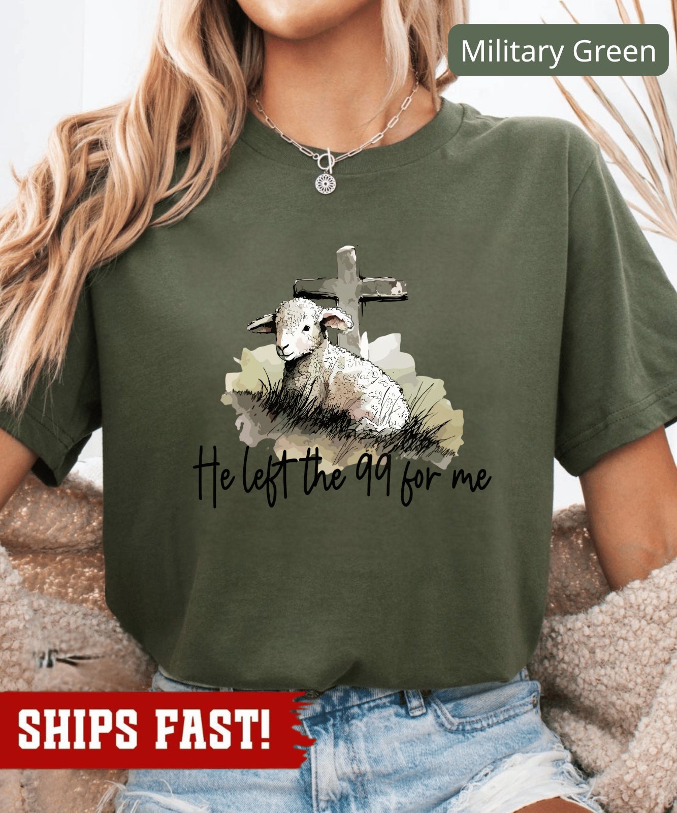 Lost Sheep Shirt, Parable of the Lost Sheep Shirt, Christian Bible Verse T-Shirt