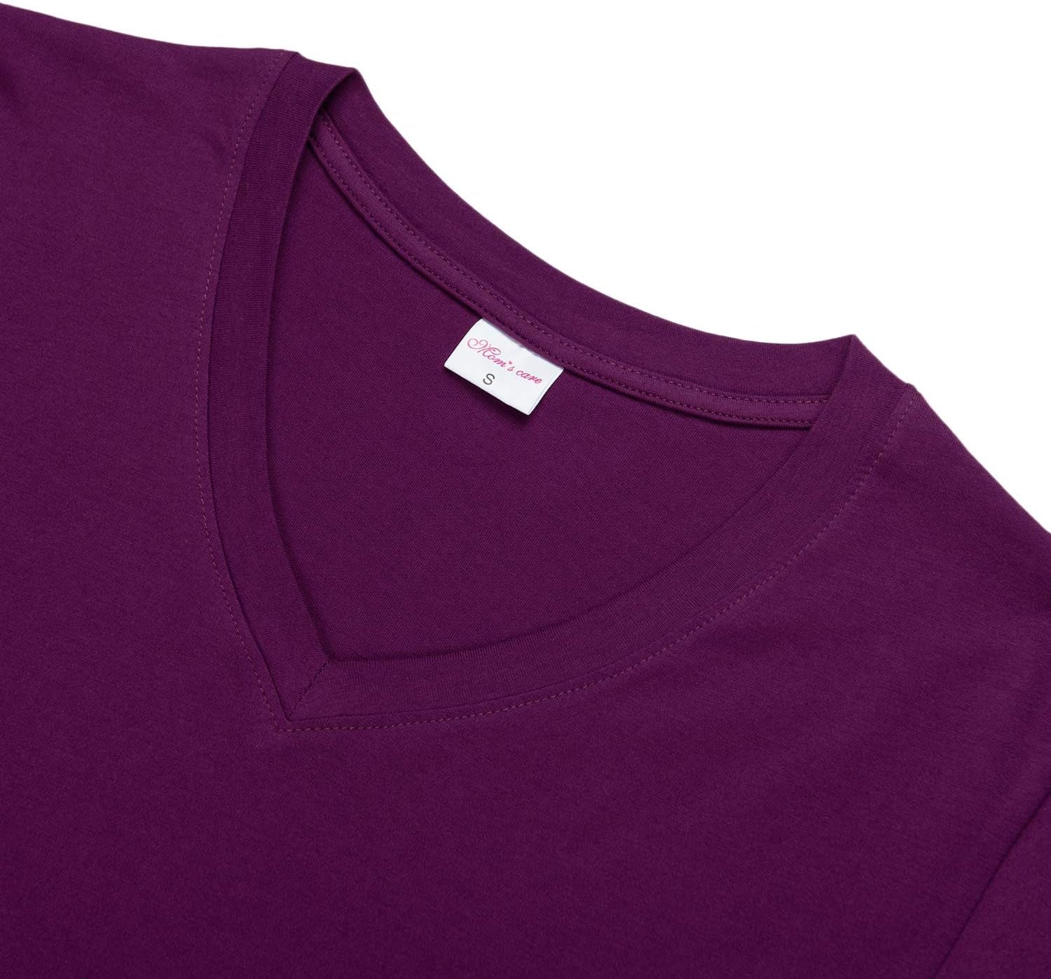 Women Faith T Shirts for Women V-Neck Graphic Tees Letter Printed T-Shirt Christian Tee Shirt
