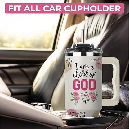 Mothers Day Gifts for Mom - Best Mom Ever Tumbler, Mommy Coffee Mug, Mama Tumblers, Momma Gift Ideas, Funny Birthday Present for Her, Mom Cup, Cute Mother Day Gift Tumbler with Handle 40Oz