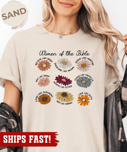 Religious Woman of the Bible Shirt, Bible Women T-Shirt, Bible Shirt, Comfort Co