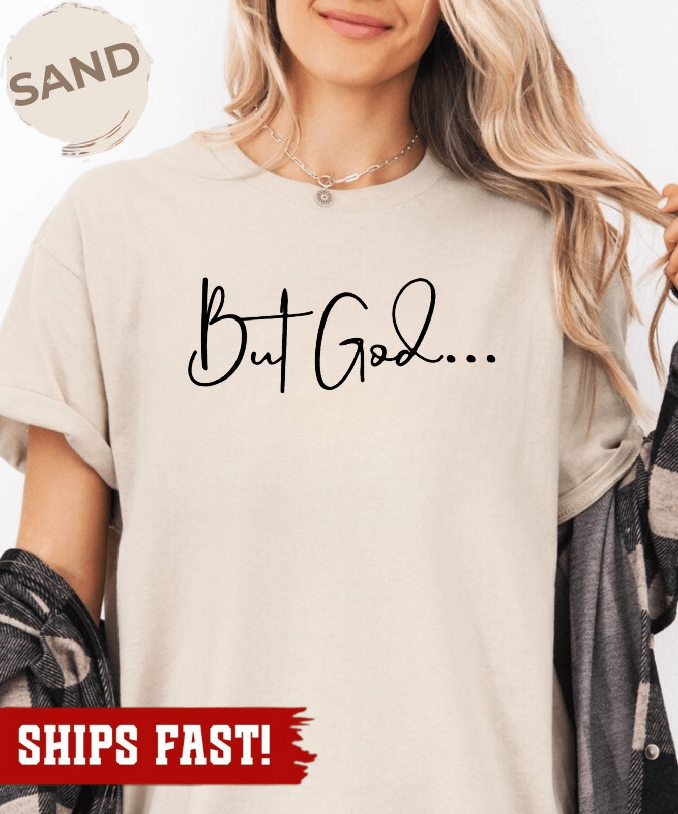 Christian Gifts for Women, Patriotic Christian Shirt, but God...Shirt, Christian