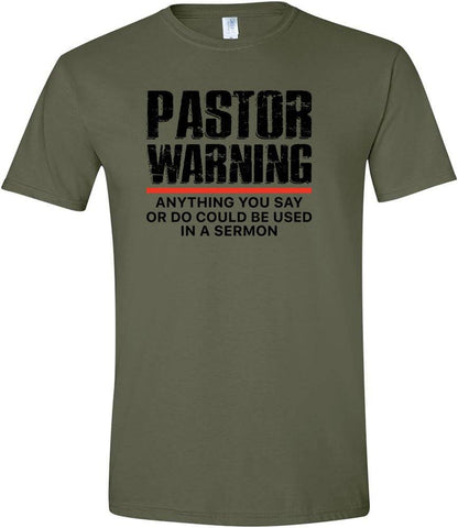 Pastor T-Shirt, Pastor Humor T Shirt, Church Shirt, Pastor Gift, Pastor
