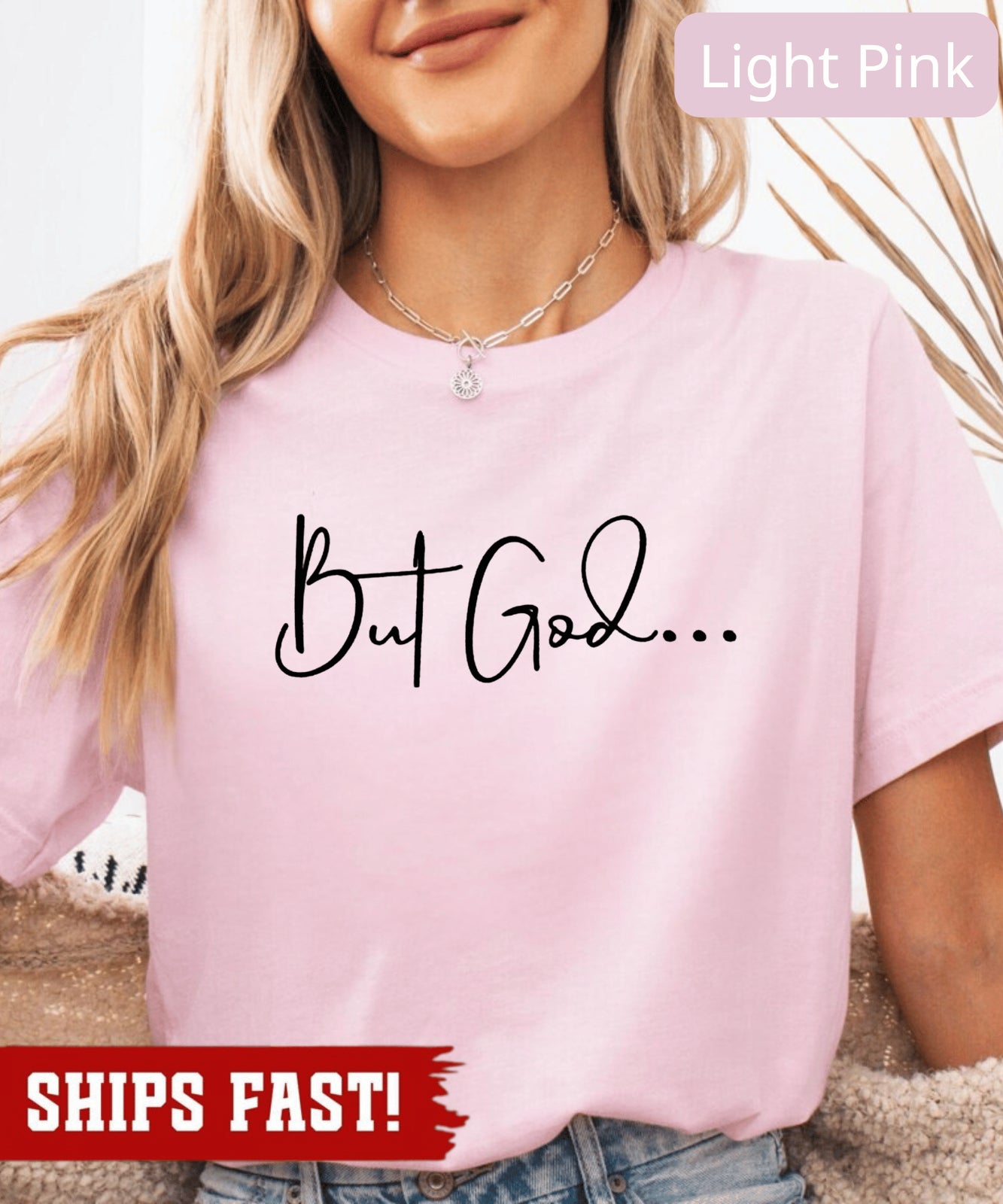 Christian Gifts for Women, Patriotic Christian Shirt, but God...Shirt, Christian