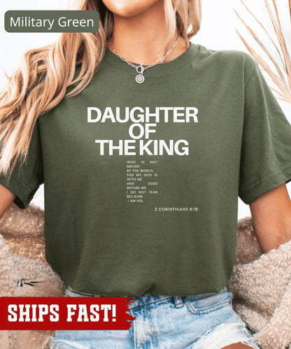 Religious Shirt, Child of God Shirt, Daughter of the King Shirt, Love like Jesus
