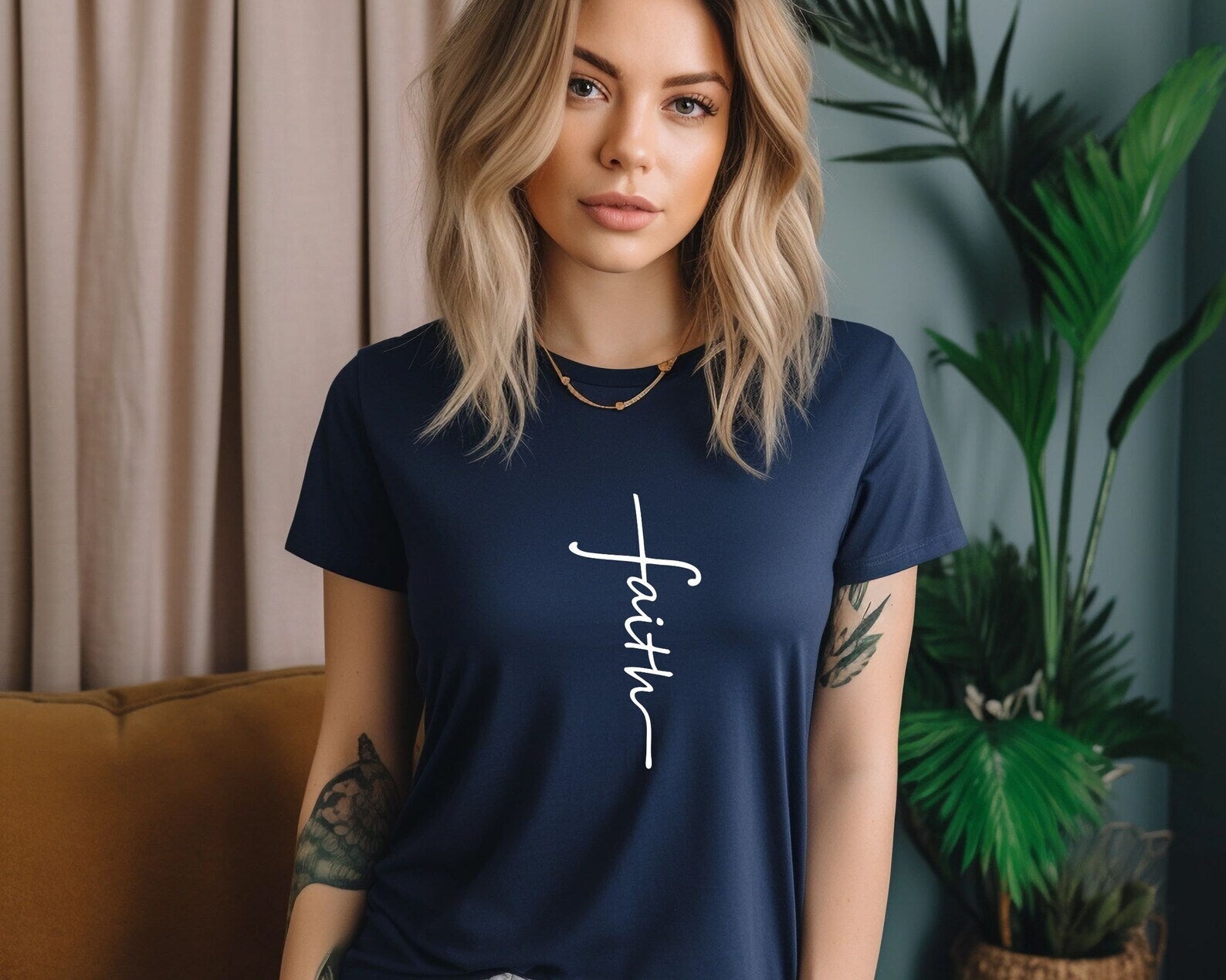Faith Shirt, Spiritual Gift, Religious Gift, Christian Shirts Gift Ideas