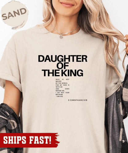 Religious Shirt, Child of God Shirt, Daughter of the King Shirt, Love like Jesus