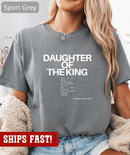 Religious Shirt, Child of God Shirt, Daughter of the King Shirt, Love like Jesus