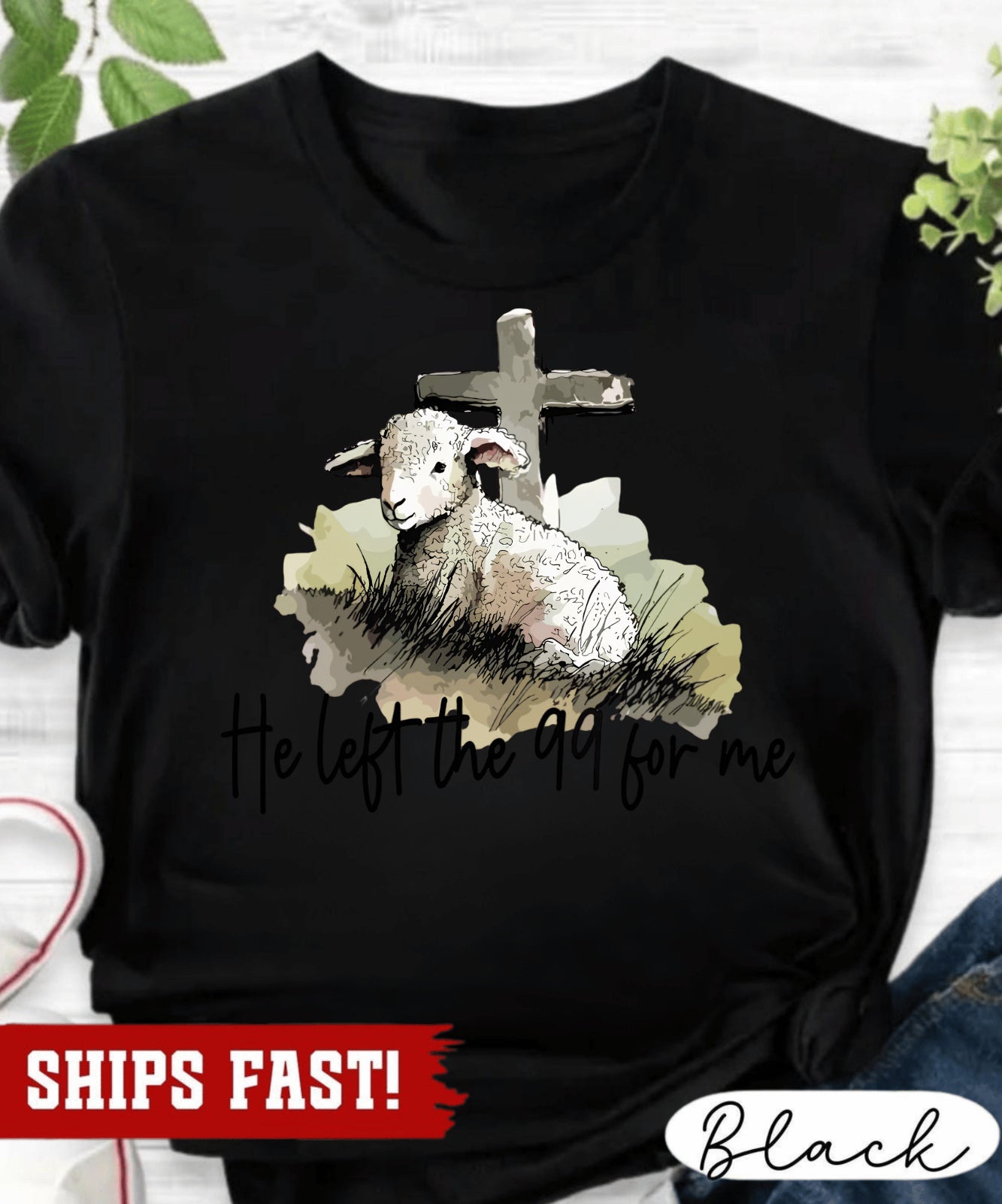 Lost Sheep Shirt, Parable of the Lost Sheep Shirt, Christian Bible Verse T-Shirt