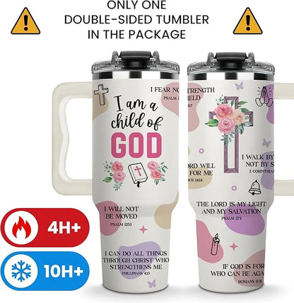 Mothers Day Gifts for Mom - Best Mom Ever Tumbler, Mommy Coffee Mug, Mama Tumblers, Momma Gift Ideas, Funny Birthday Present for Her, Mom Cup, Cute Mother Day Gift Tumbler with Handle 40Oz