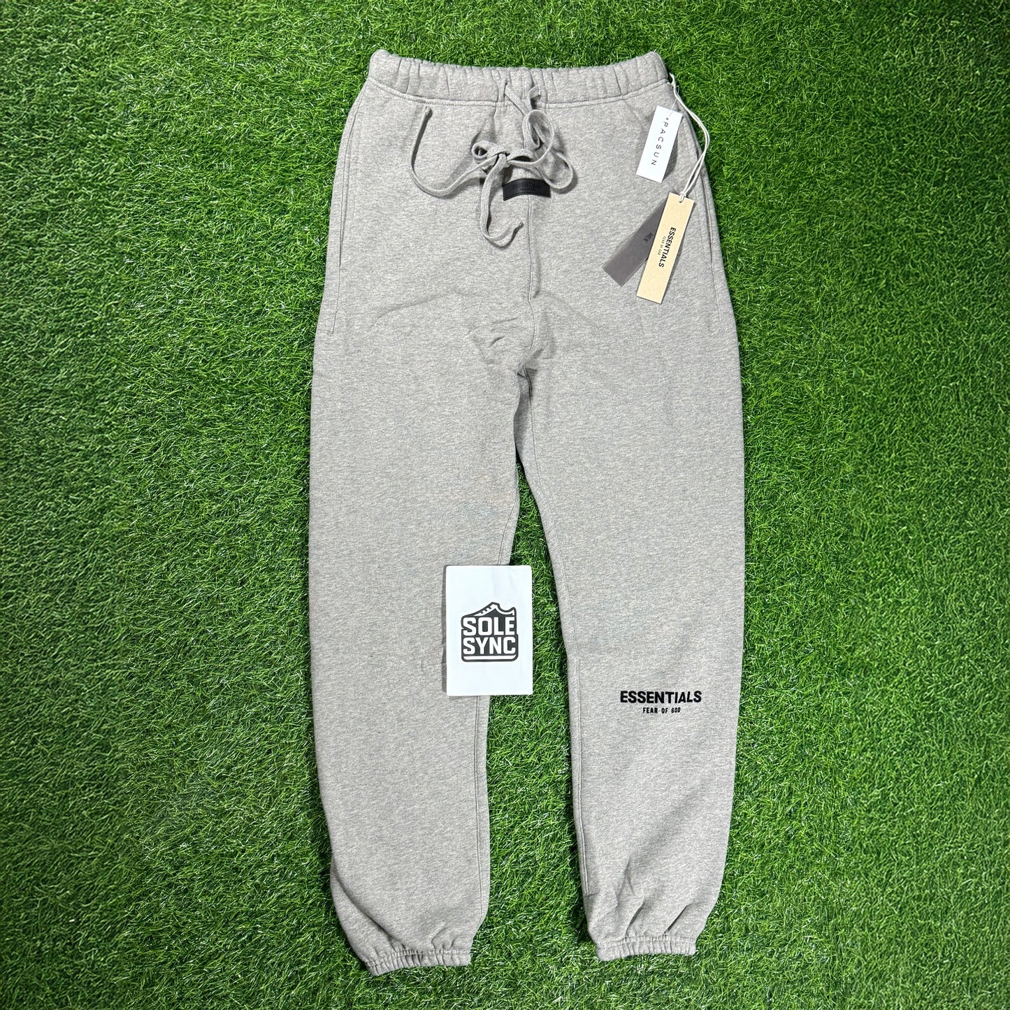 Fear of God Essentials Sweatpants SS22 Dark Oatmeal Gray 100% Authentic XXS-XXL