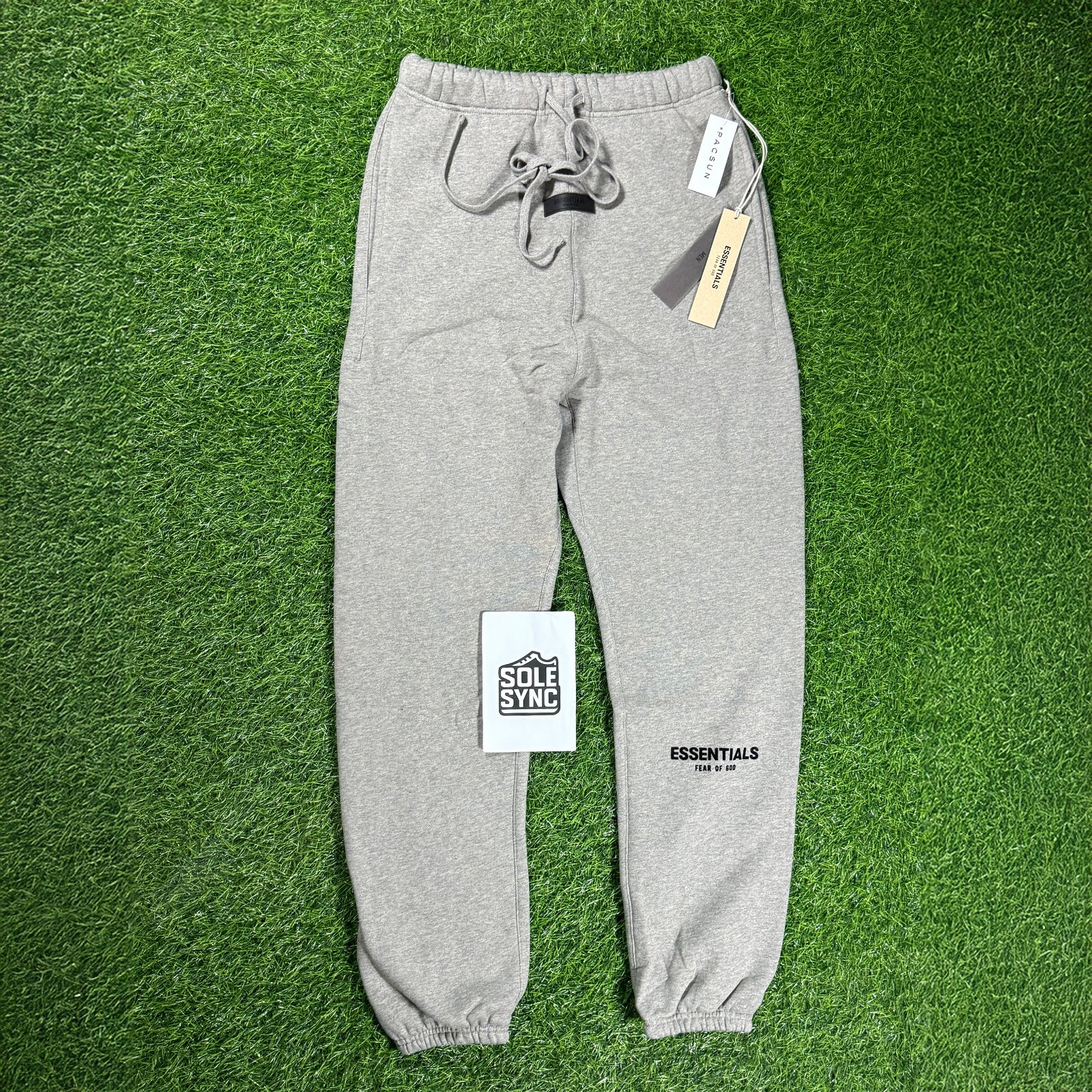 Fear of God Essentials Sweatpants SS22 Dark Oatmeal Gray 100% Authentic XXS-XXL