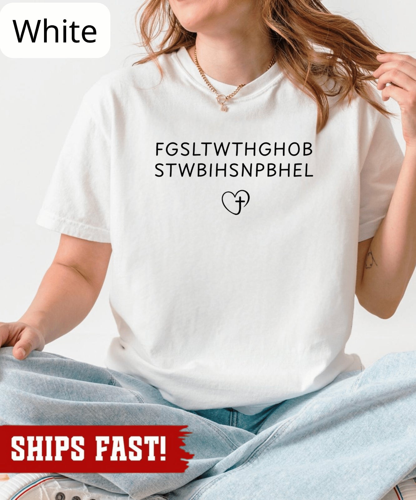 For God so Loved John 316 Bible Verse Graphic Tee FGSLTWTHGOB Shirt Christian Ac