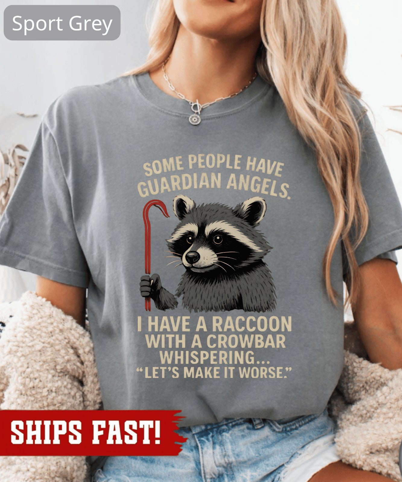 Funny Raccoon Meme Shirt Mothers Day Gift Trash Panda Unisex Cotton Tee Sarcasti