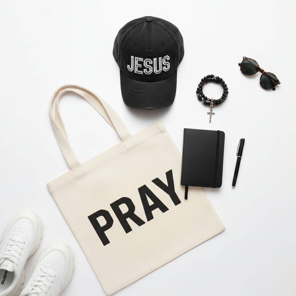Faith Accessories Flat Lay
