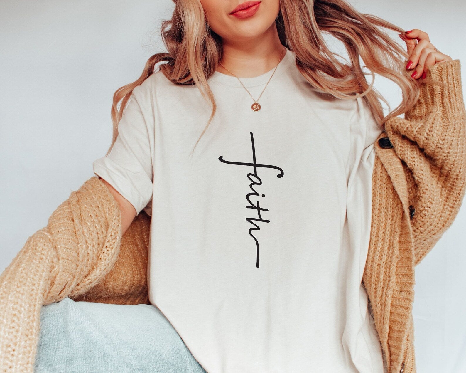 Faith Shirt, Spiritual Gift, Religious Gift, Christian Shirts Gift Ideas