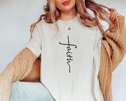 Faith Shirt, Spiritual Gift, Religious Gift, Christian Shirts Gift Ideas