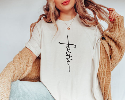 Faith Shirt, Spiritual Gift, Religious Gift, Christian Shirts Gift Ideas