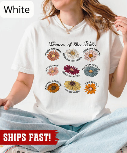 Religious Woman of the Bible Shirt, Bible Women T-Shirt, Bible Shirt, Comfort Co